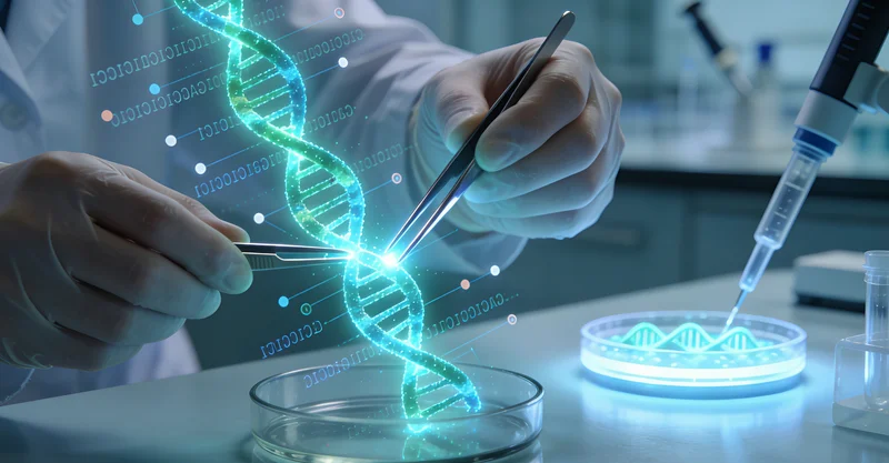 双辽基因检测实验室技术人员与结