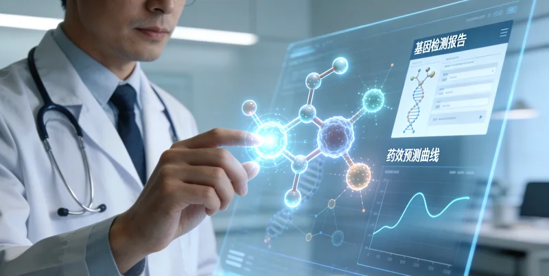 蛟河肺癌基因检测科学原理图解