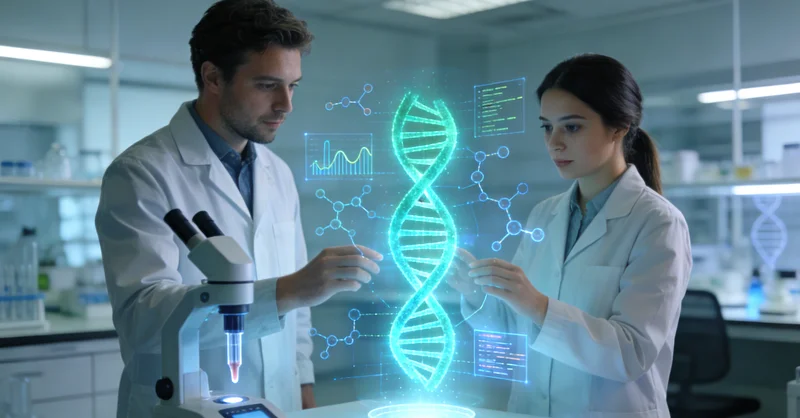 凯里年轻夫妇在家讨论健康与基因