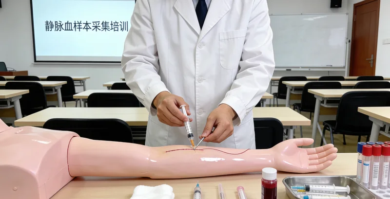 溧阳基因检测采样现场,护士为咨