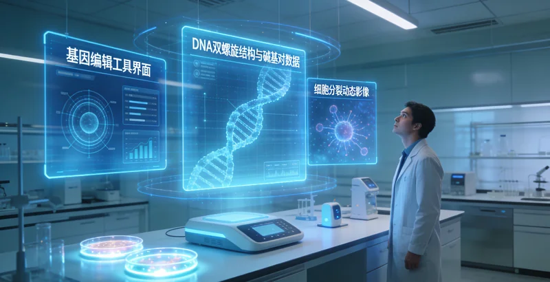 开平医生向患者解读基因检测报告