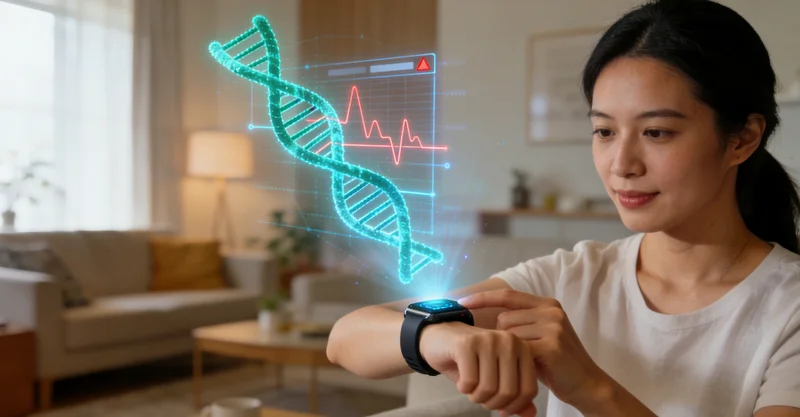 绍兴医院内护士进行无创基因检测