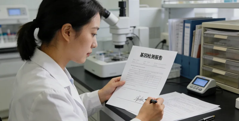 禄丰医生为患者解读基因检测报告