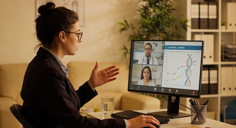 厦门医院遗传咨询门诊医生与患者