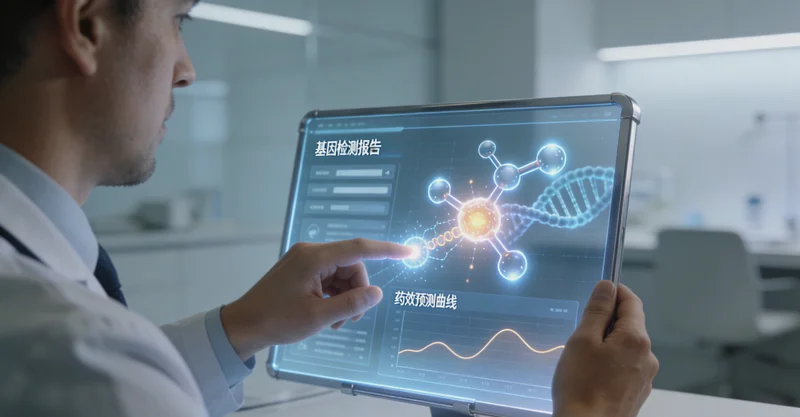 明光医生为患者解读肺癌基因检测