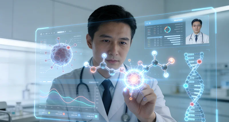 北海医生与患者沟通胶质瘤基因检