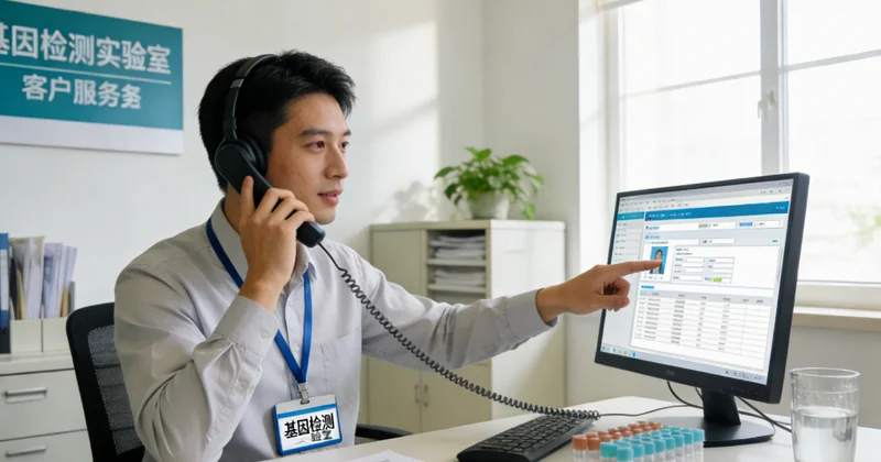 钦州遗传咨询师为居民解读基因检