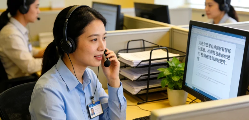 鹰潭女性在医疗机构进行健康咨询