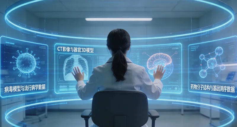 中山儿童脊柱侧弯X光影像示意