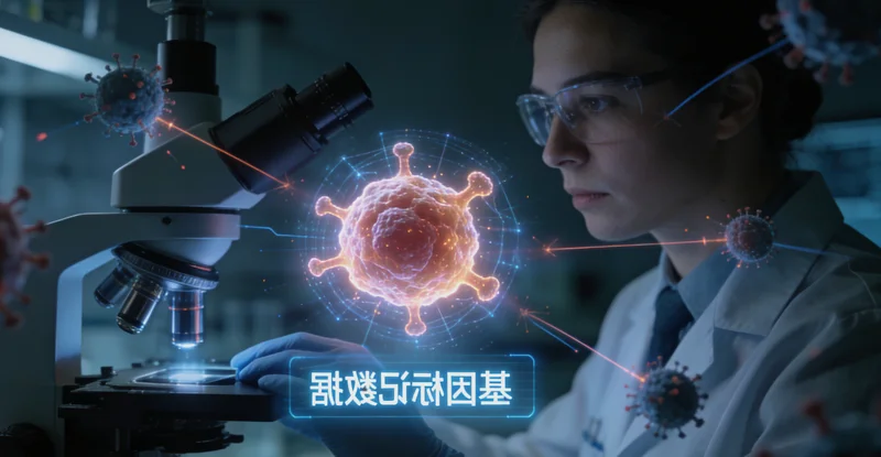 现代化基因测序实验室进行数据分