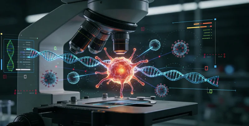 石首肺癌患者与医生进行基因检测