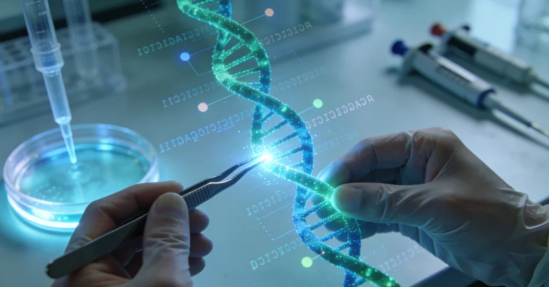 吐鲁番家庭共同查看和讨论基因检