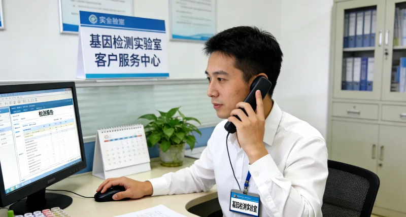 鄂托克遗传咨询师向家庭解释基因