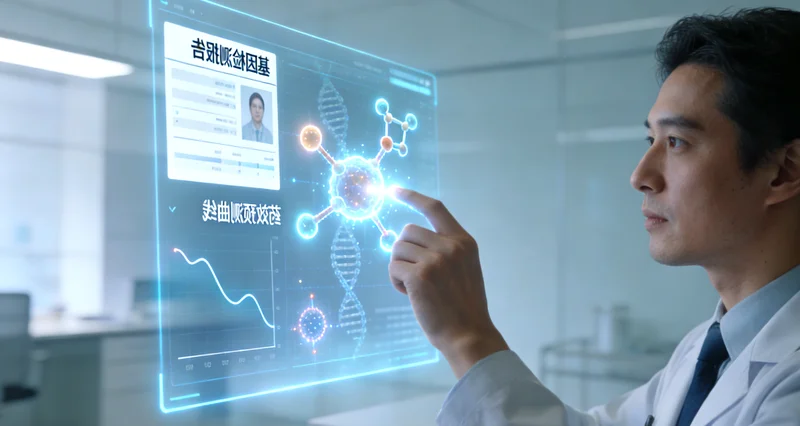 新乐市民进行无创液体活检抽血采