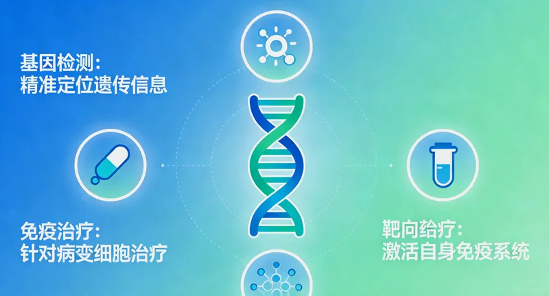 前列腺癌基因检测科学原理示意图