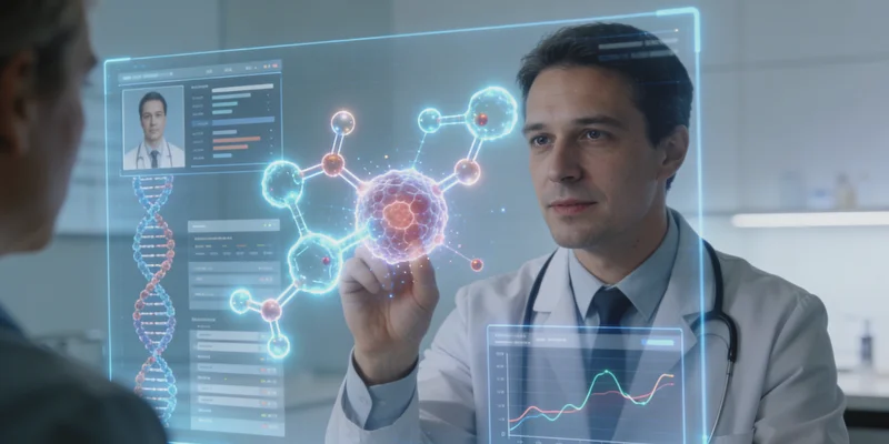 肥城肿瘤患者与医生讨论基因检测