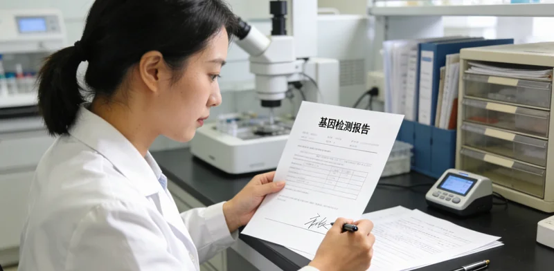 河间遗传性卵巢癌基因检测报告解