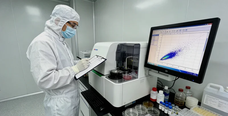 胶州婴幼儿进行眼底检查示意图