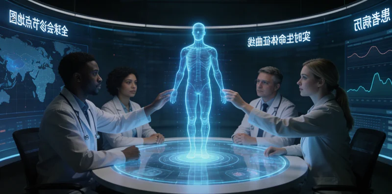 双鸭山医院医生与肺癌患者家属沟