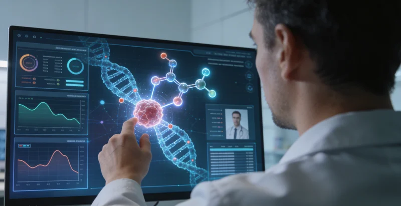 赣州肺癌患者家庭与医生讨论基因