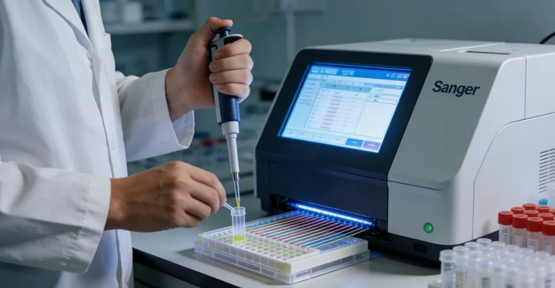 市级合作实验室进行高通量基因测