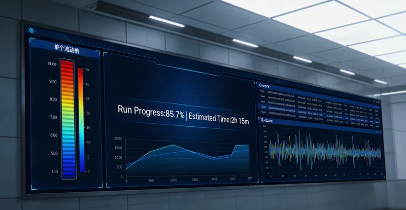 专业基因测序实验室工作场景