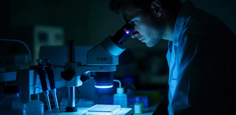 武汉医院病理科医生分析肾癌组织