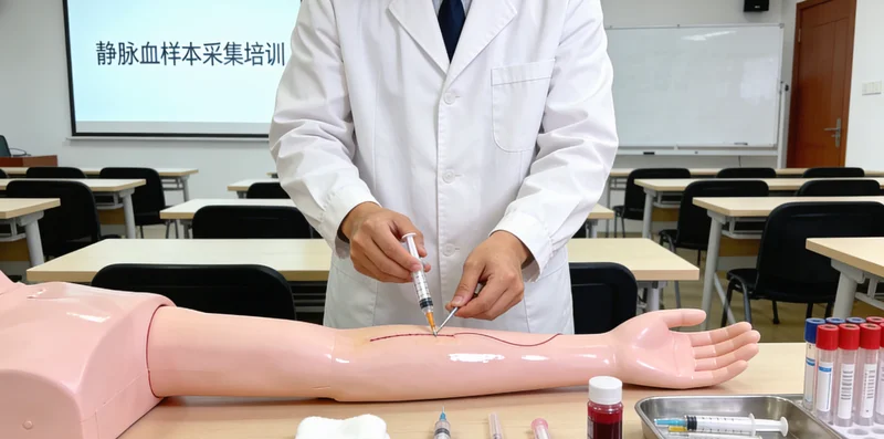 基因检测采样与物流示意图