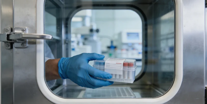 克旗家庭与医生共同查看基因检测