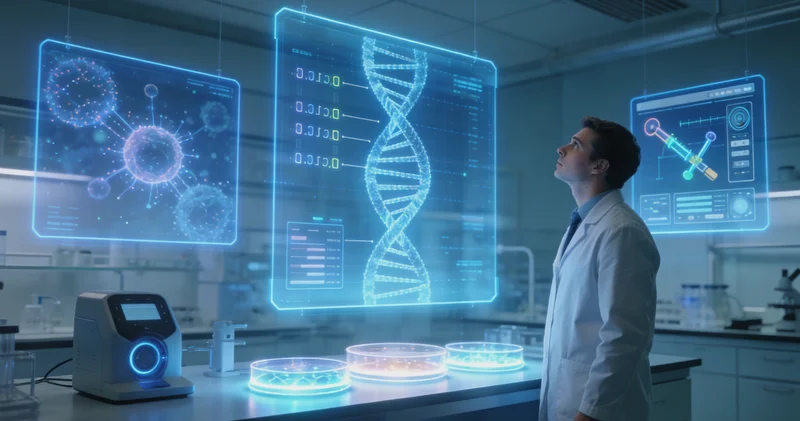 衡水医院病理科显微镜下观察组织