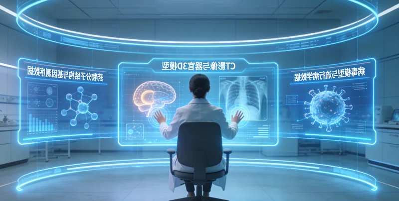 乌鲁木齐市民进行遗传咨询场景