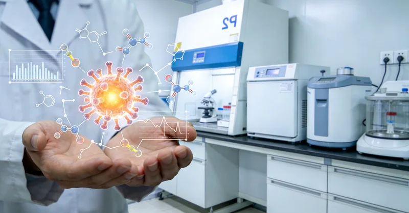 扎兰屯肺癌基因检测合作实验室内