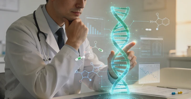 霸州肺癌患者基因检测咨询场景