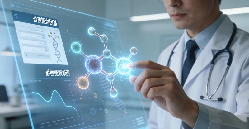 原平医生向患者解读肺癌基因检测