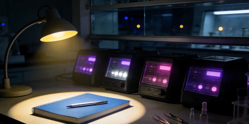 专业实验室进行乌兰浩特区样本的