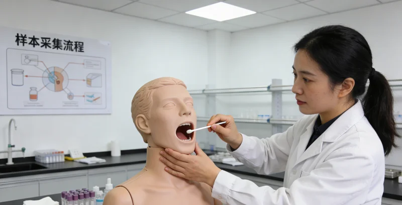 衡水本地基因检测采样流程示意图