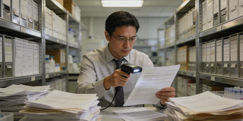 鸡西心内科医生与患者分析心电图