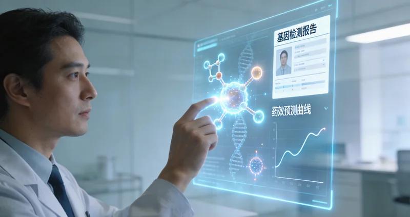 兴平肺癌基因检测科学原理示意图