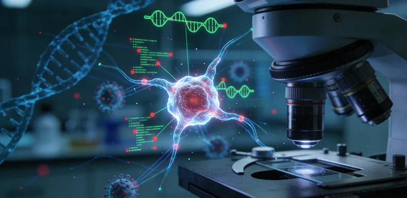 沙河市民在医疗中心进行基因检测