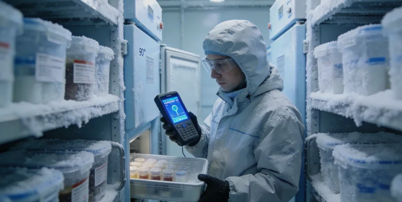 北海家庭与咨询师共同查看基因检