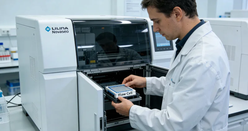 深圳基因检测实验室内的新一代测