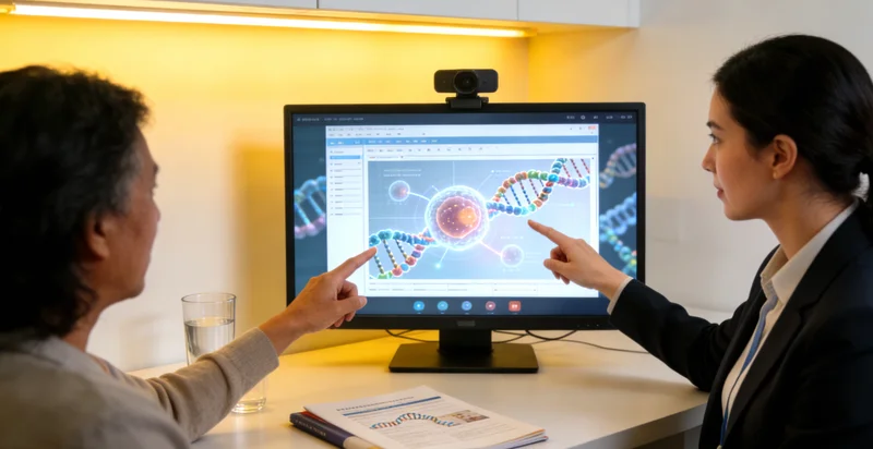 宣威遗传咨询师与家庭沟通场景