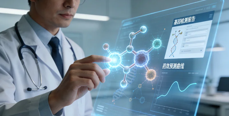 景洪遗传咨询师与居民讲解基因检