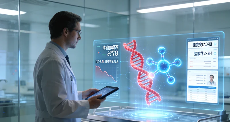 石首女性在医院进行遗传咨询场景