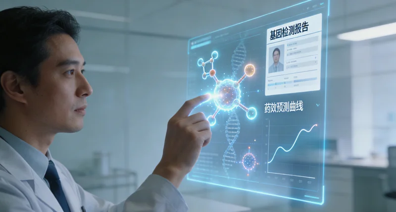 拉萨医生为患者家庭解读子宫内膜