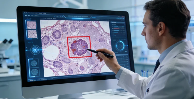 日喀则年轻女性查看基因检测报告