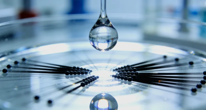 正规基因检测实验室内部工作场景