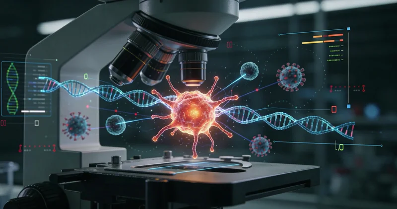 高平基因检测实验室内部工作场景