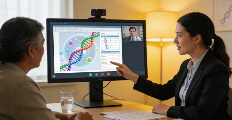 湘乡遗传咨询门诊医生与患者沟通
