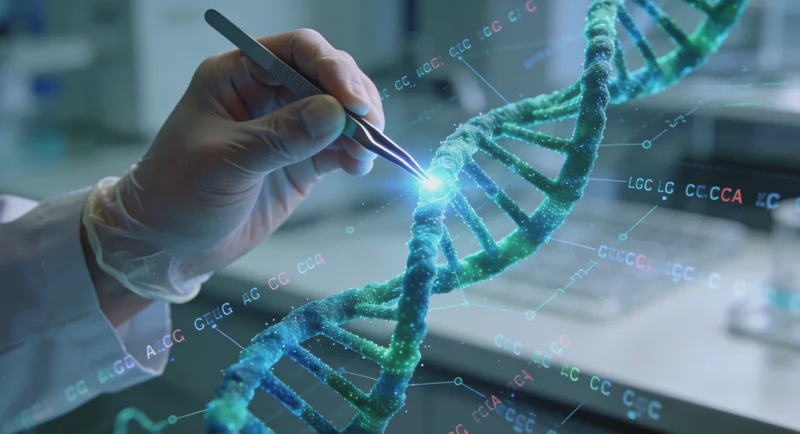 平顶山居民在医院进行基因检测咨